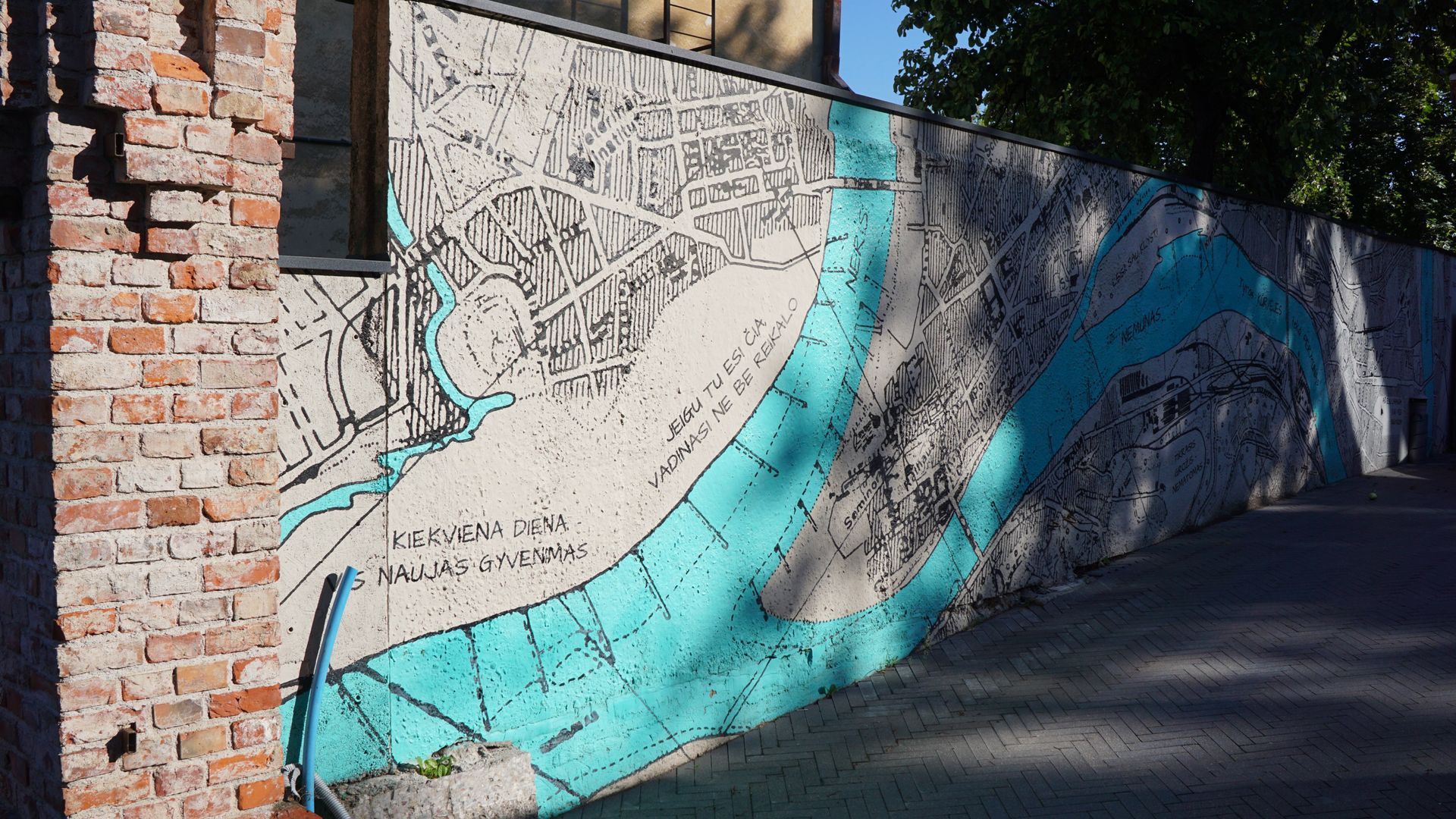 Mural Kaunas - City of Rivers
