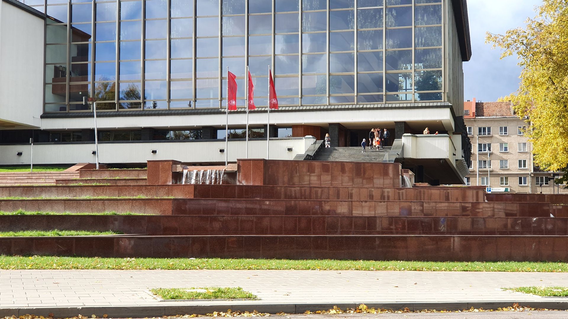 National Opera and Ballet Theater Fountain