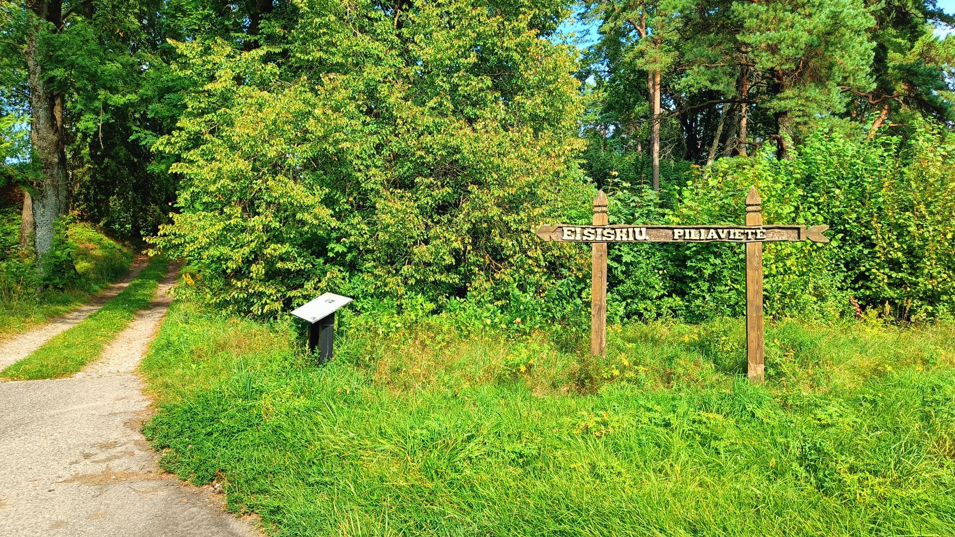 Eišiškės Castle Site