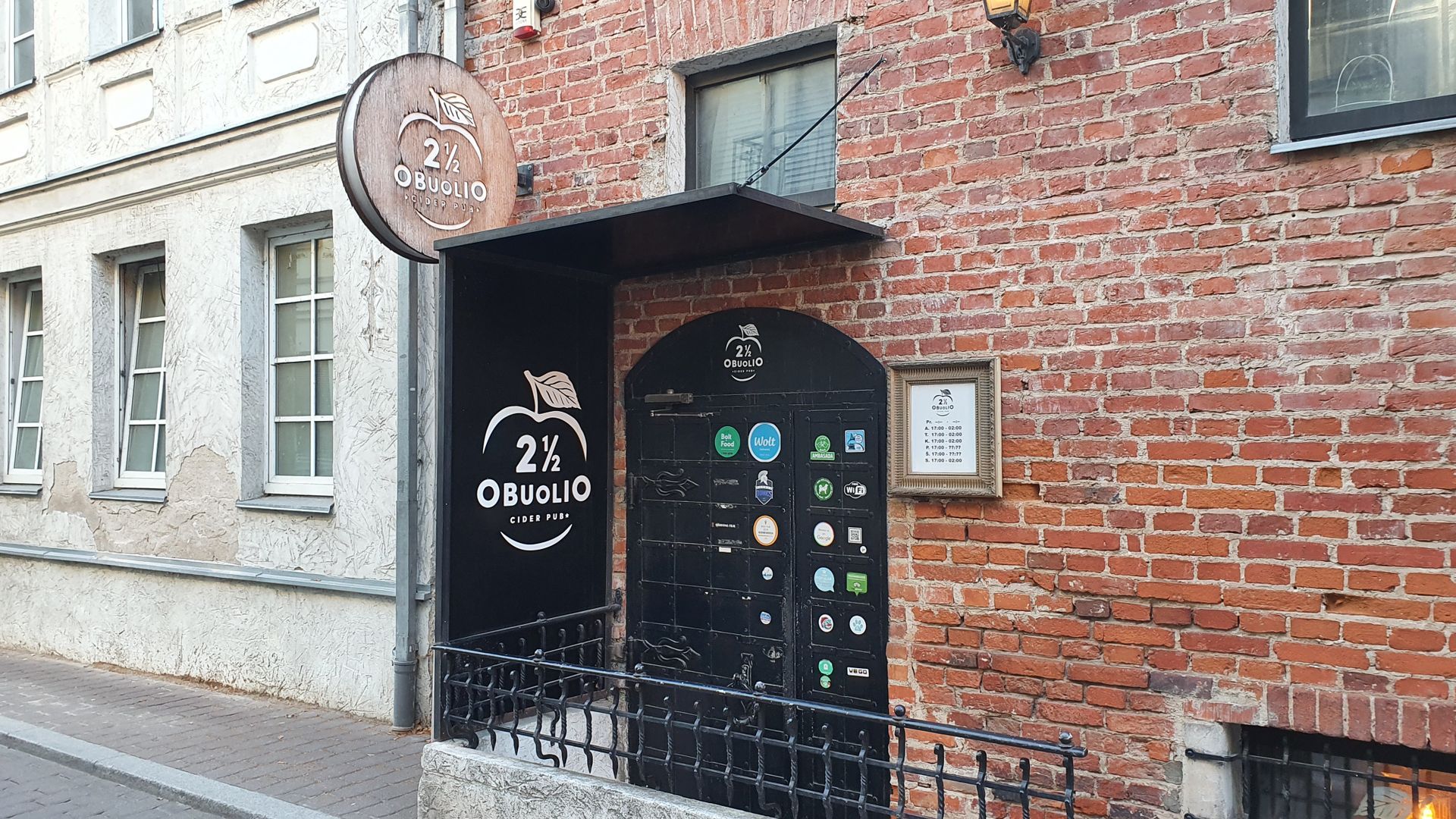 Cider Bar 2½ Obuolio