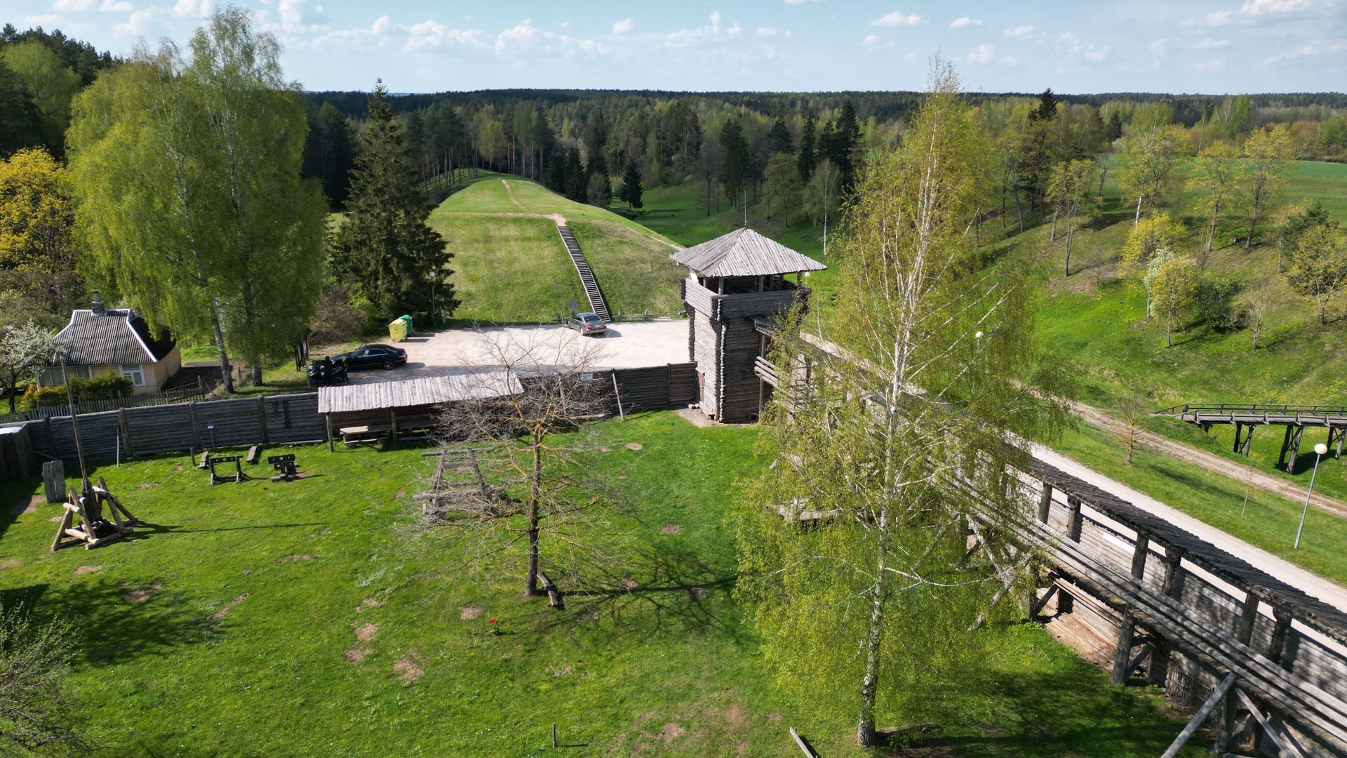 Wooden Castle of Šeimyniškėliai