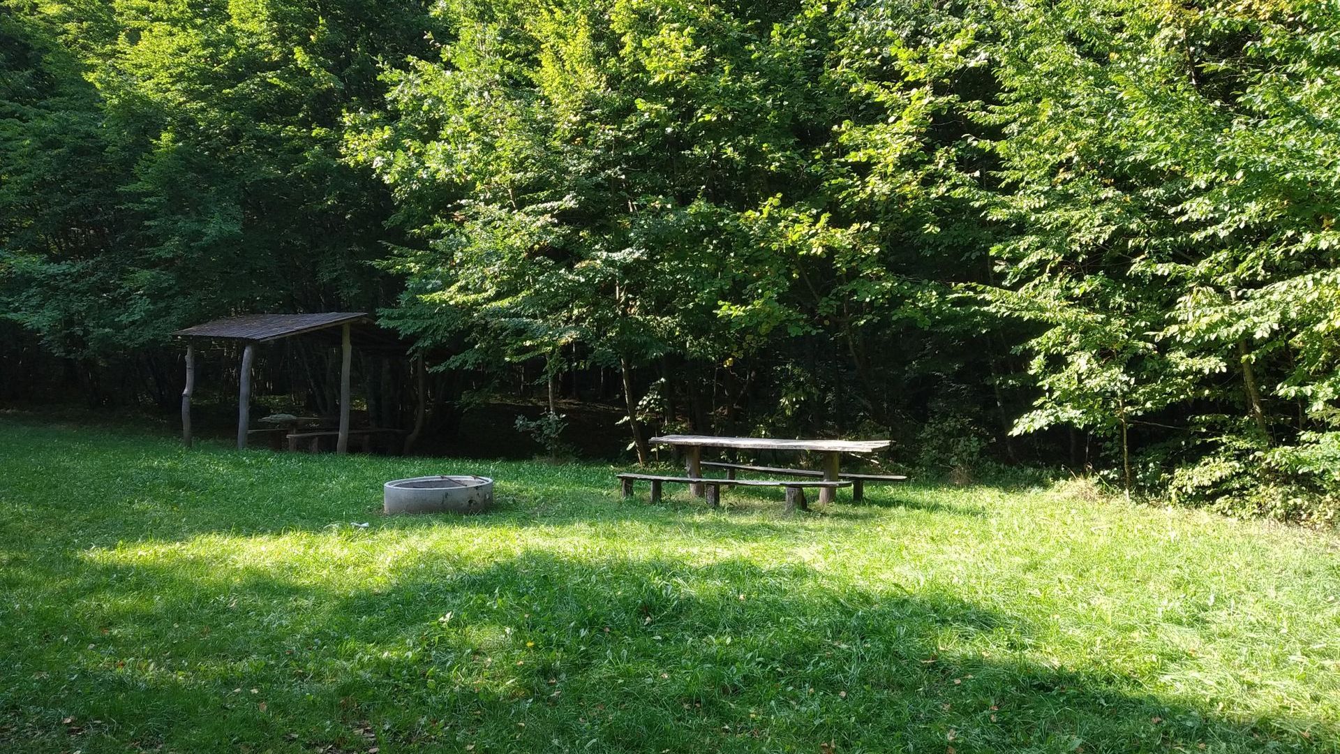 Campsite at Šventoji River