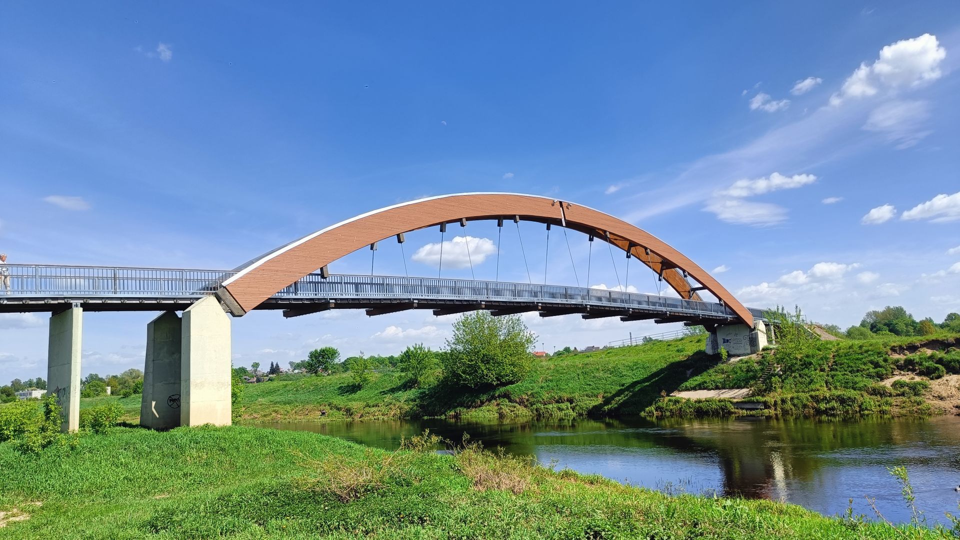 Kėdainiai Rainbow Pedestrian Bridge