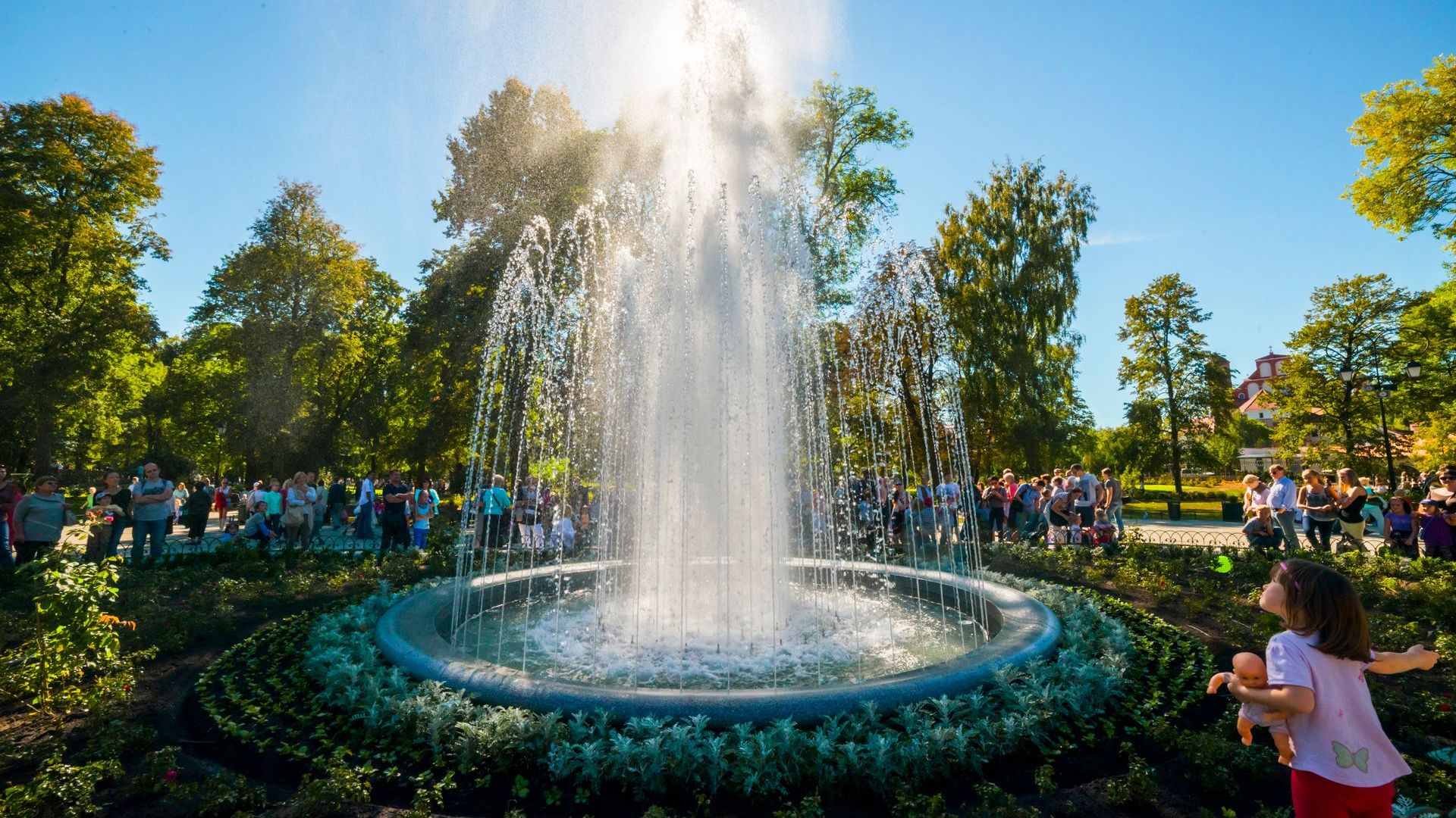 Vilniaus Bernardinų sodo šokantis fontanas