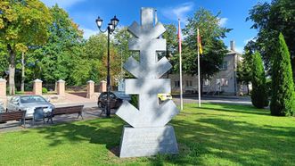Monument to Adolfas Ramanauskas-Vanagas