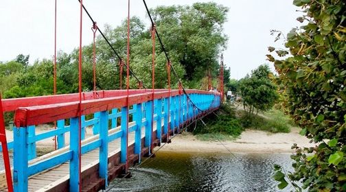 Šventoji Hanging Bridge