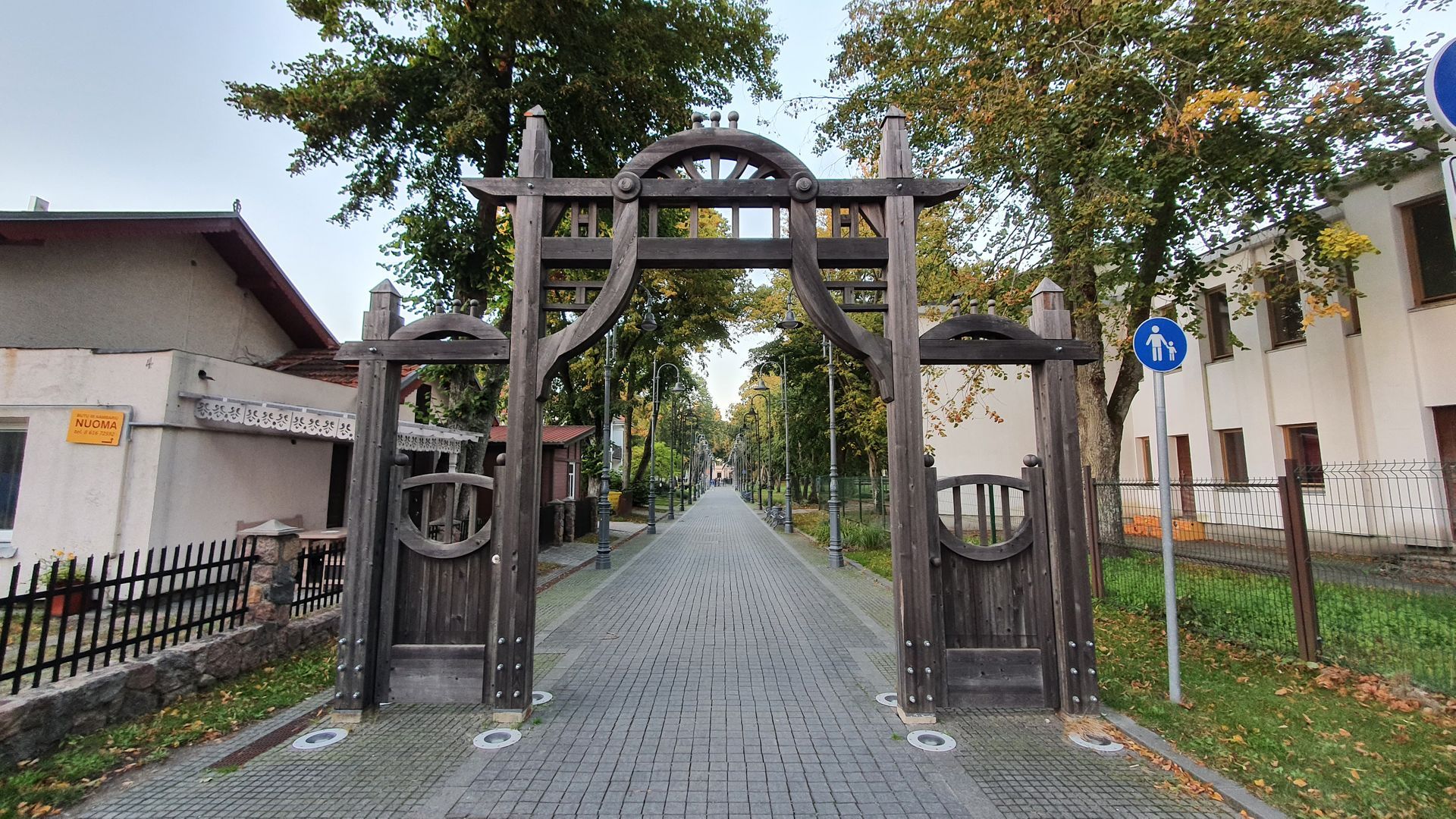 Alley of Tiškevičiai