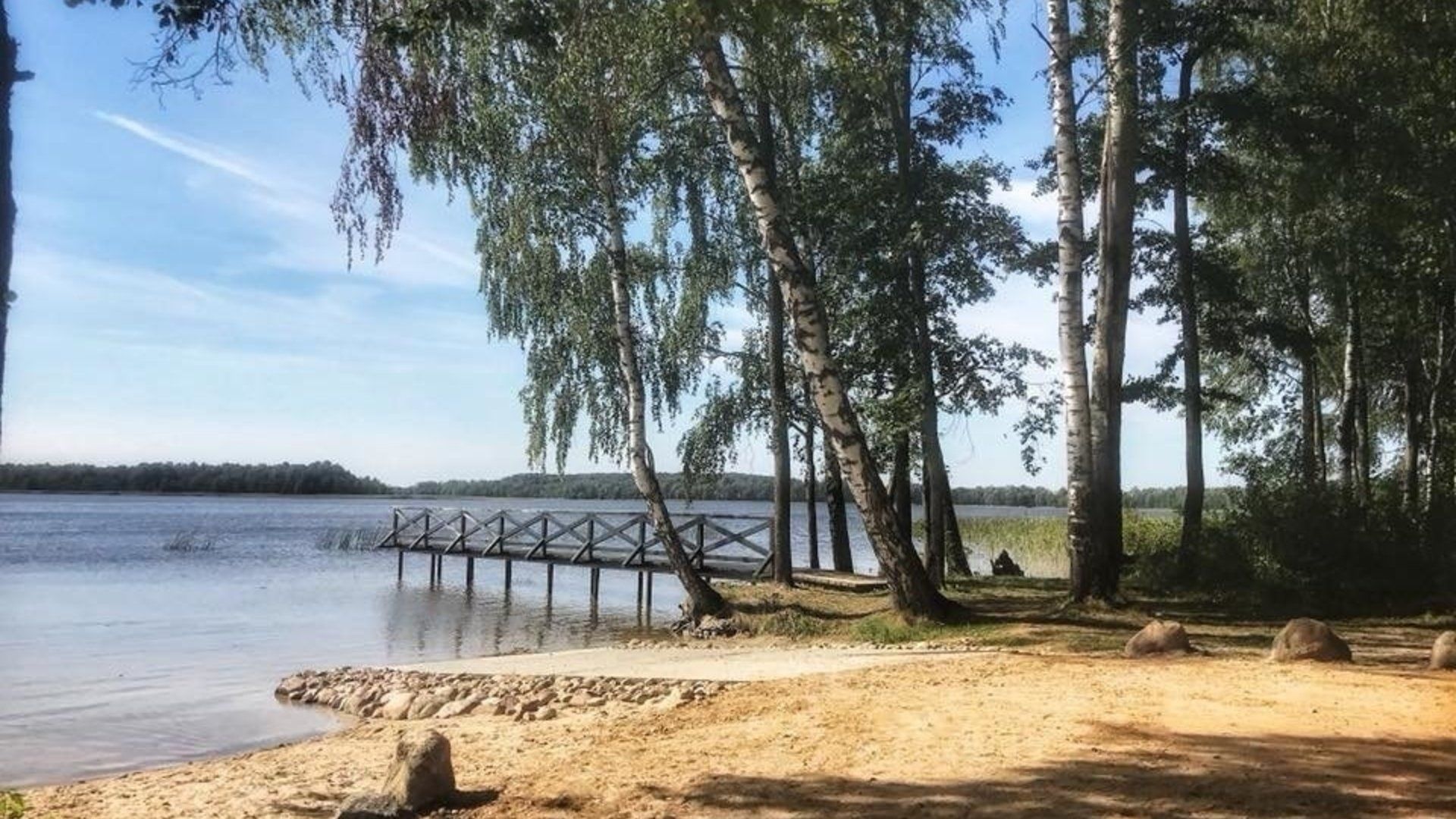 Dūriai Lake Beach