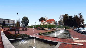 Ramybė Square Fountain