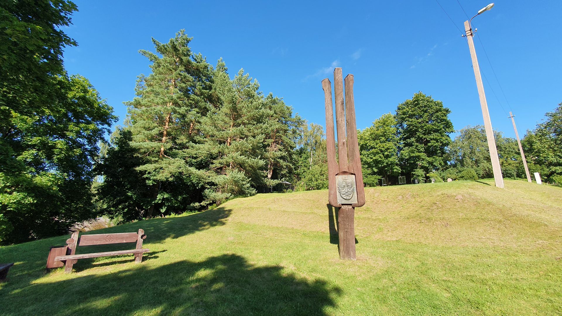 Monument to Composer Mikas Petrauskas