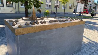 Model of Historical Joniškis Market Square