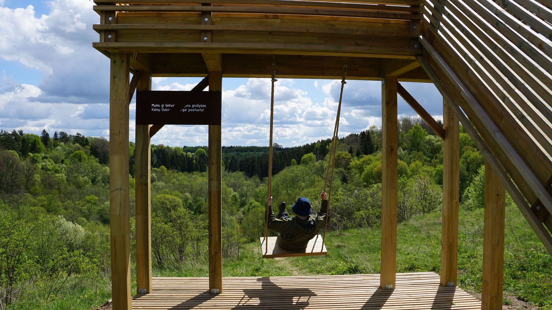 Luknė River Valley Observation Deck & Swings