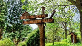 Skulptūrų parkas Malinauskų takas