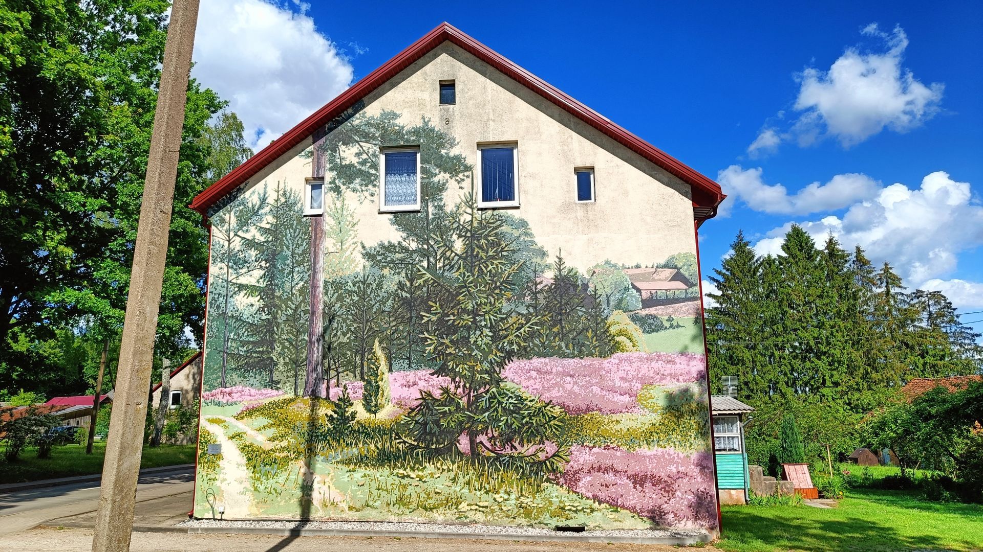 Mural Lidija Meškaitytė Landscape
