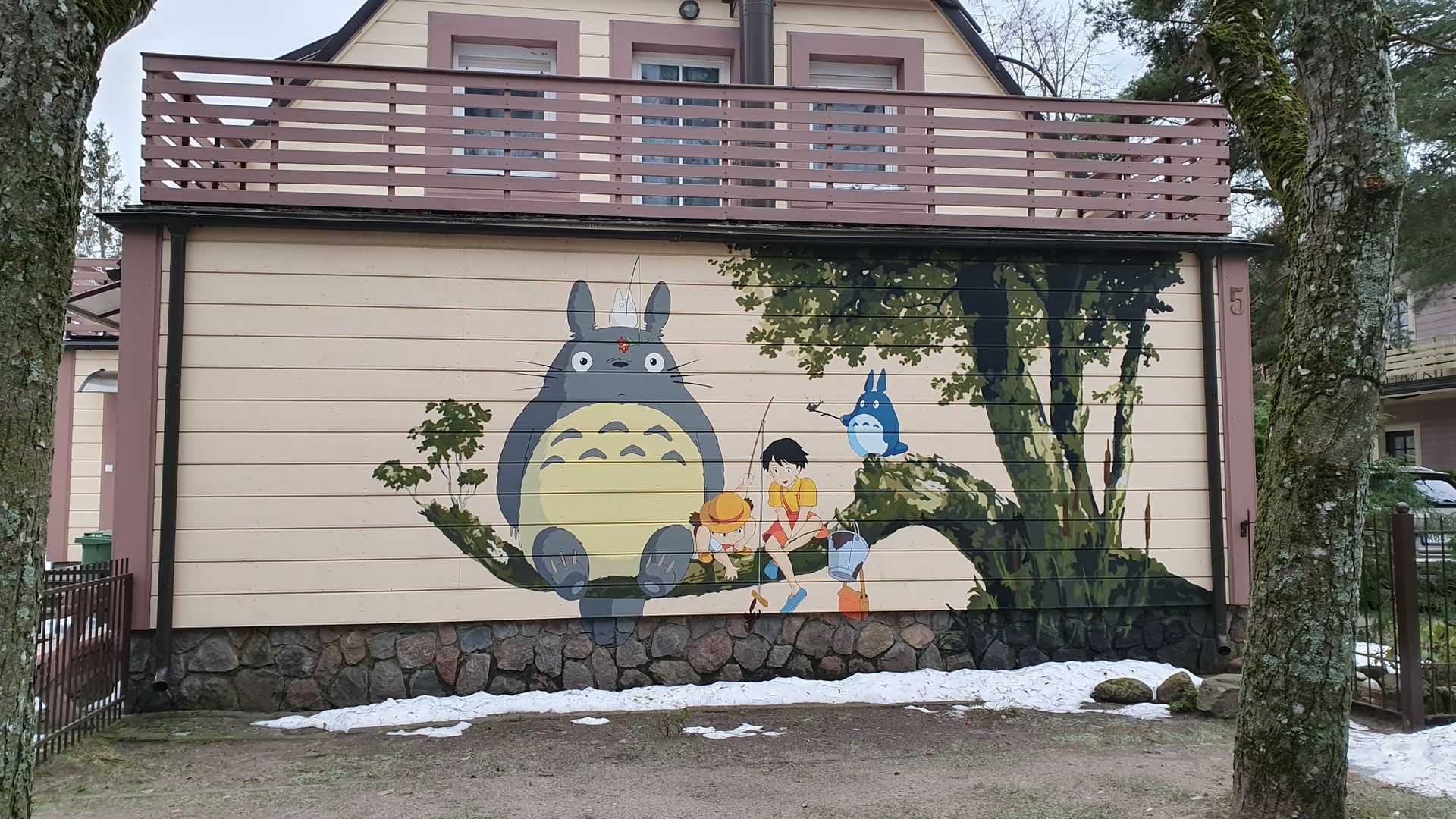 Mural Totoro