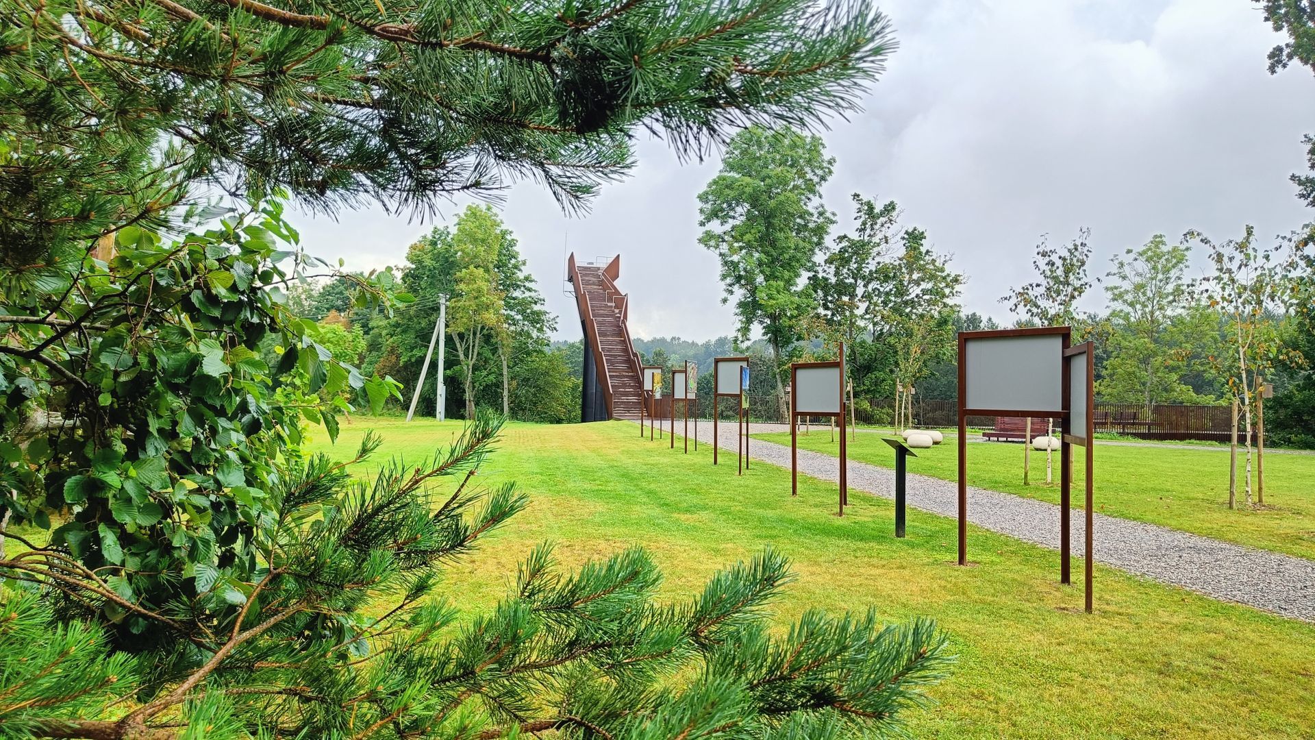 Akmenos ir Jūros upių santakos apžvalgos bokštas