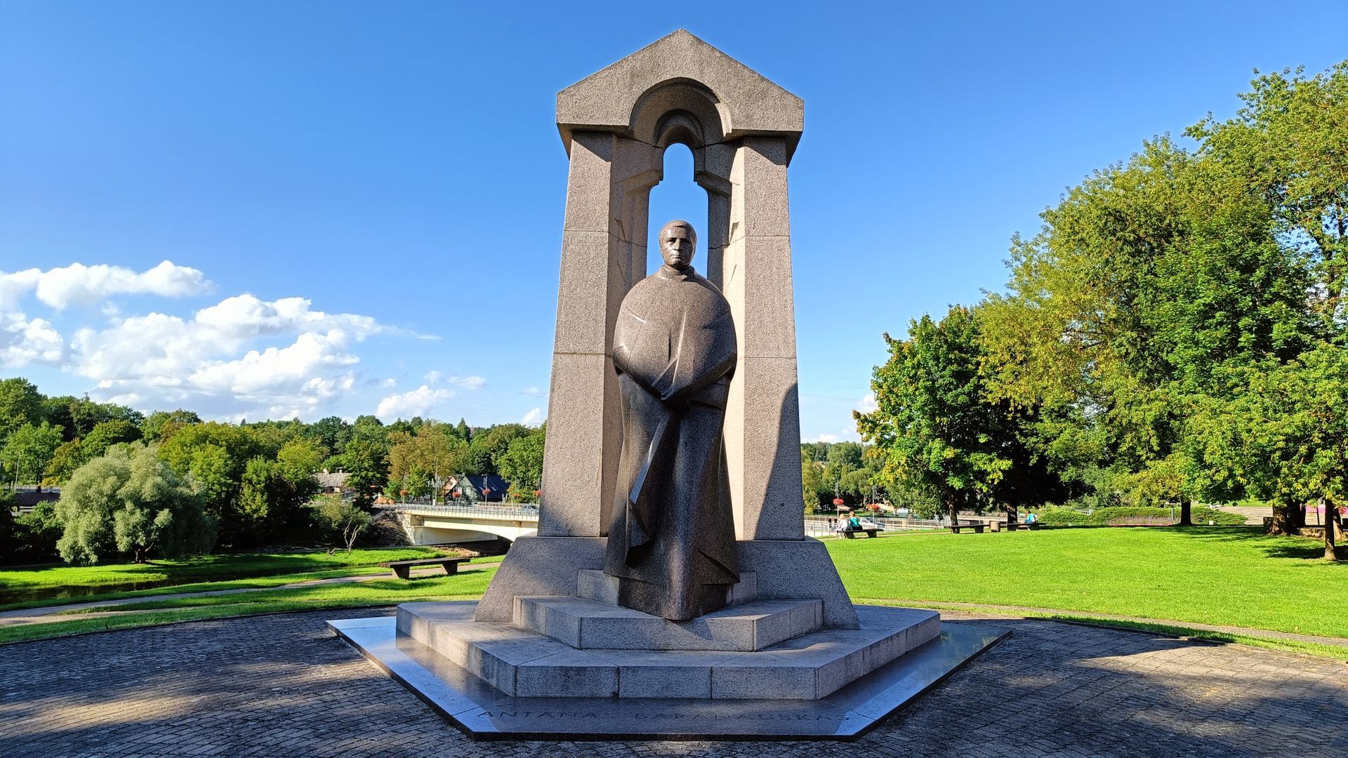 Monument to Antanas Baranauskas