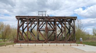 Fragment of the Old Jonava Railway Bridge