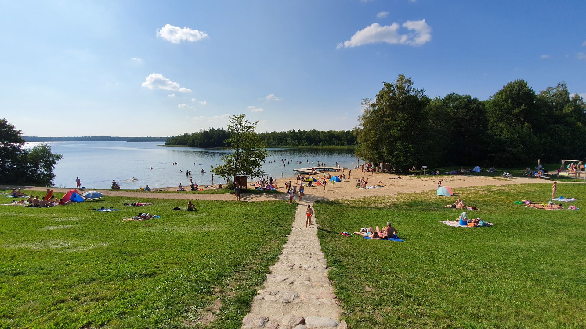 Germantas Lake Beach