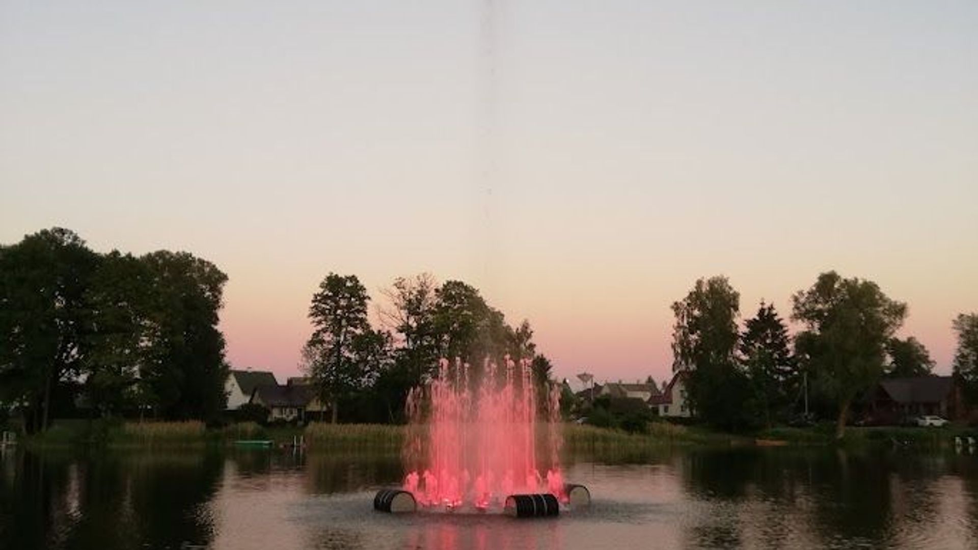 Lake Ančia Musical Fountain