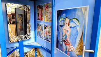 Gallery in Payphone Booth