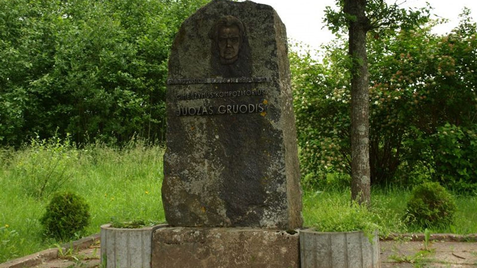 Monument to Composer J. Gruodis