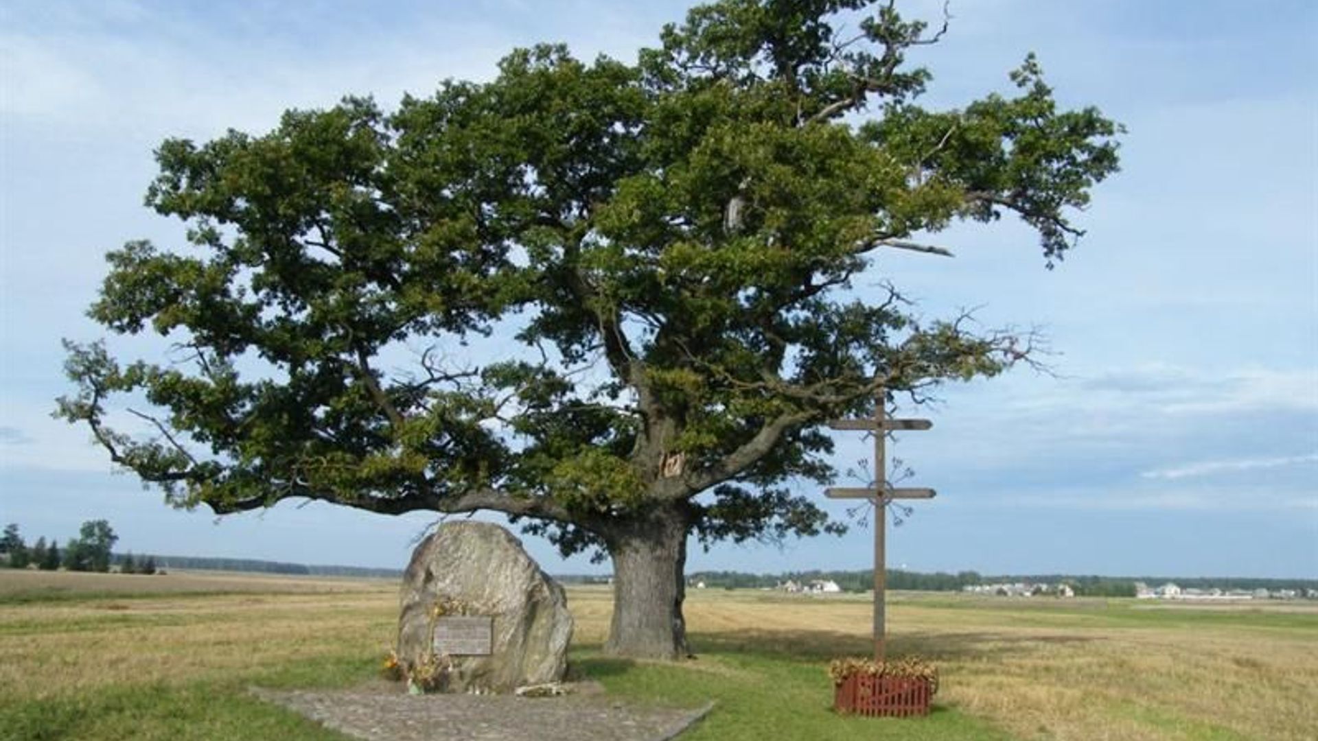 Baltic Way Sign (2nd) Site of Šiauliai People