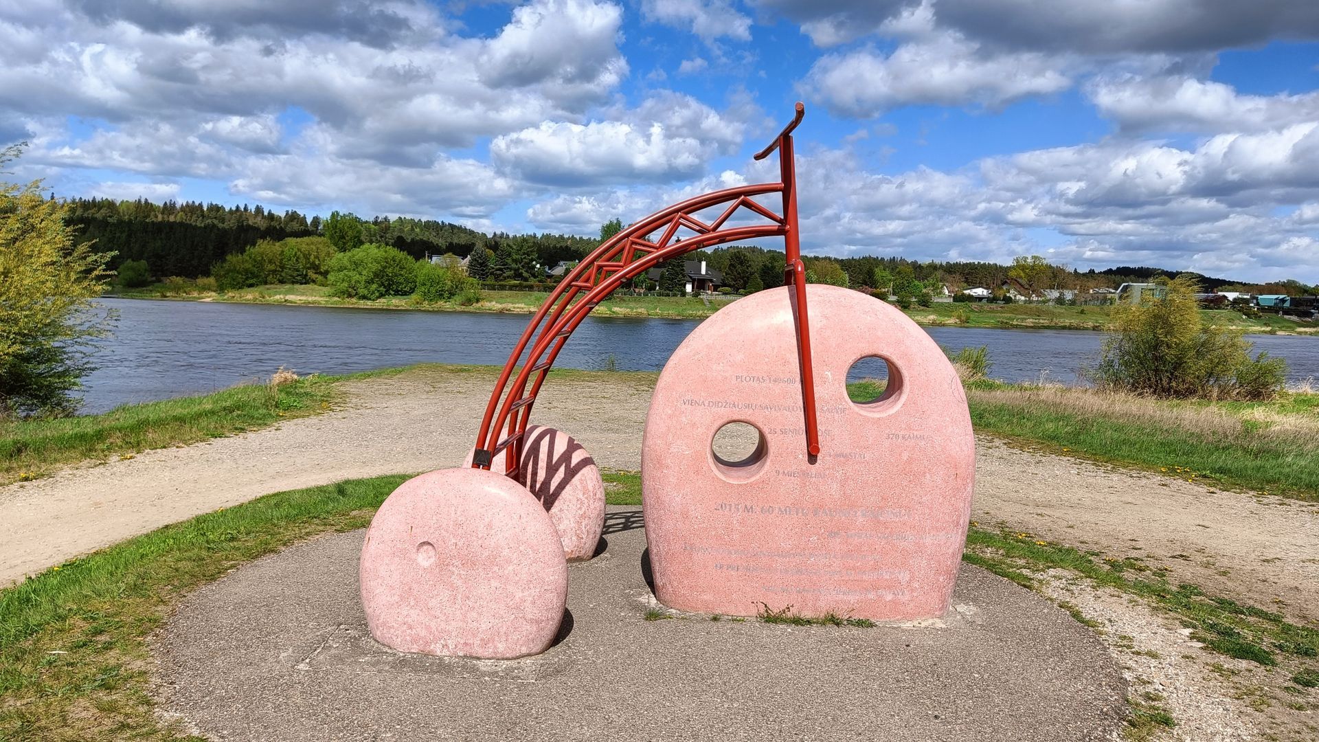 Monument to First Bicycle