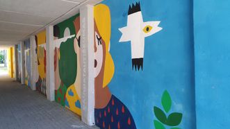 Frescoes in Underpass