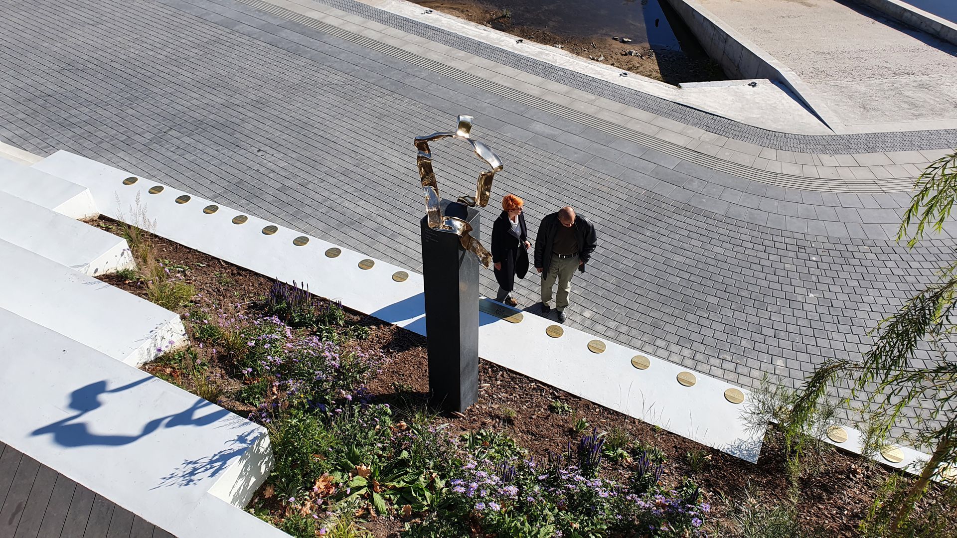 Paralympians embankment