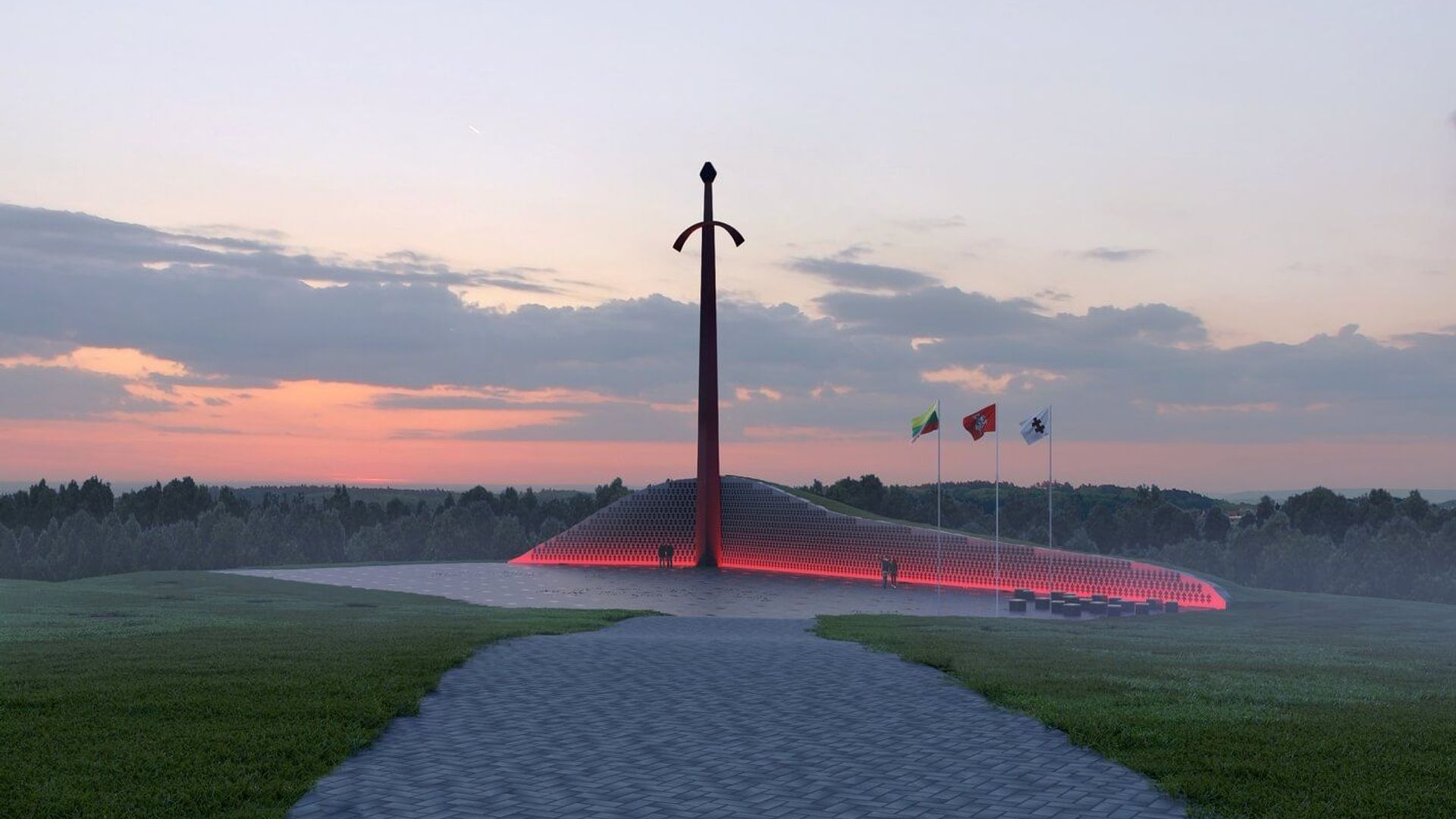 Kryžkalnis Chapel & Partisans Memorial