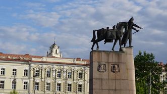 Paminklas LDK kunigaikščiui Gediminui