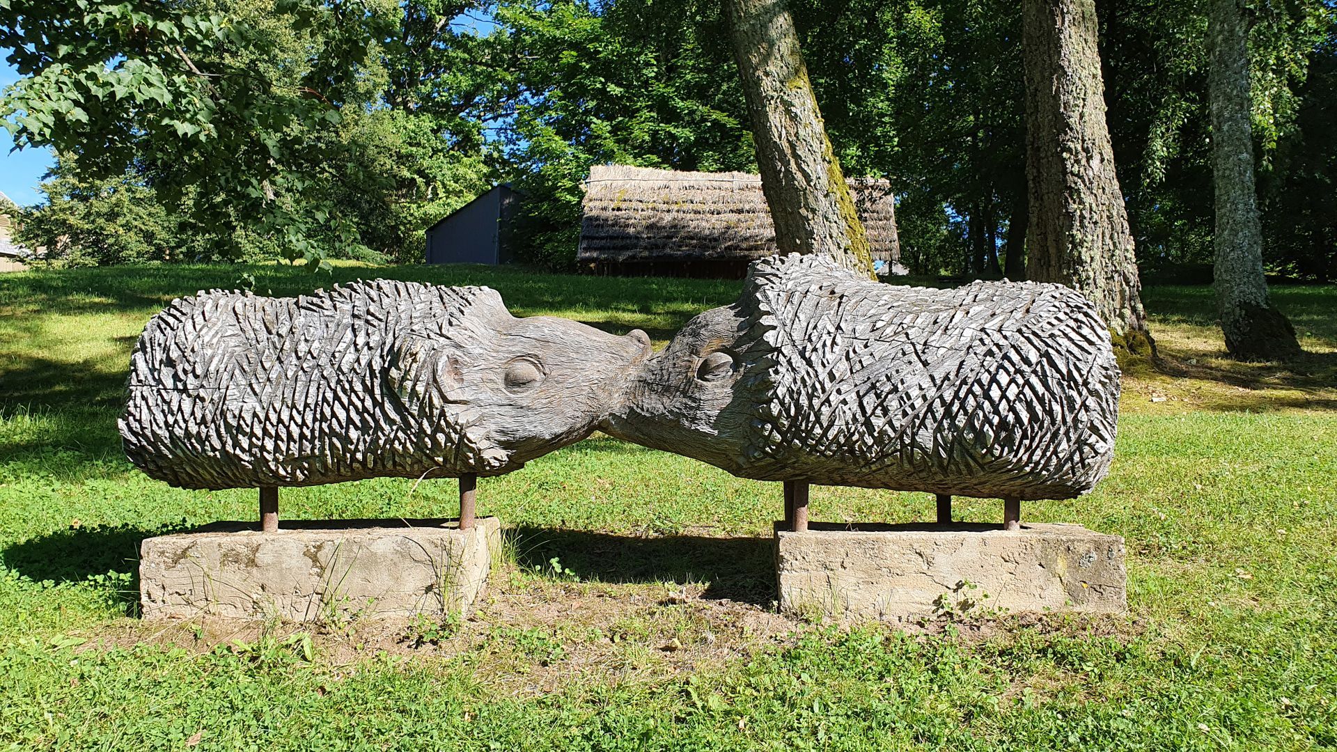 Sculpture Hedgehogs