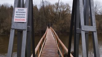 Surviliškis Hanging Bridge