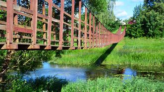 Papilė Hanging Bridge