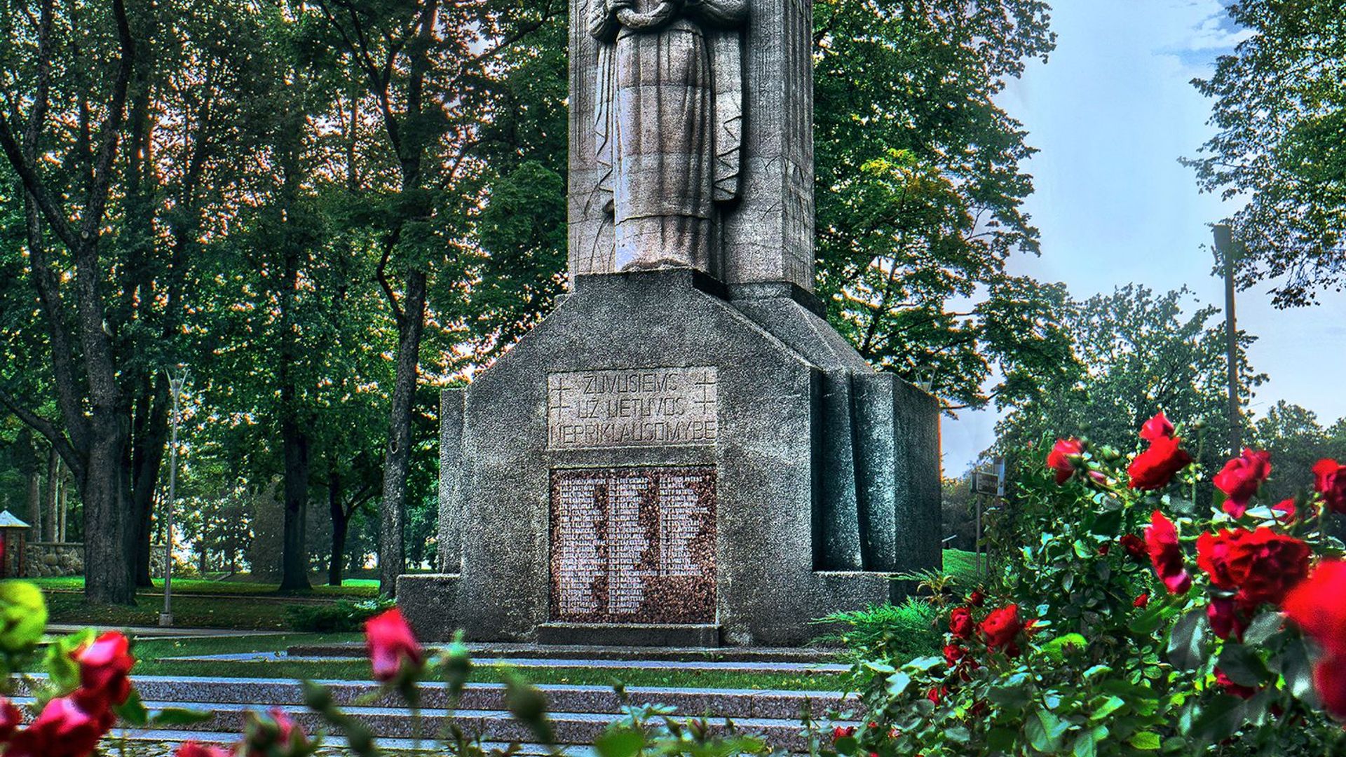 Monument to Perished in Battles for Independence of Lithuania