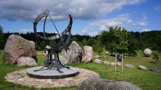 Sundial of Museum of Ethnocosmology