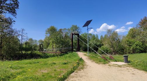 Ventos - Purvių tiltas per Ventą