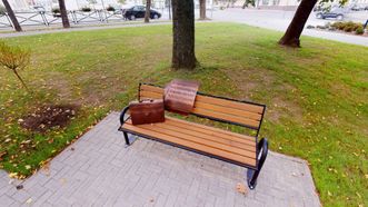 Poet Stasys Jonauskas Bench