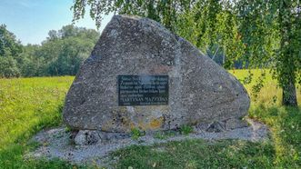 Monument to Martynas Mažvydas