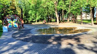 Raseinių Maironio parko fontanas