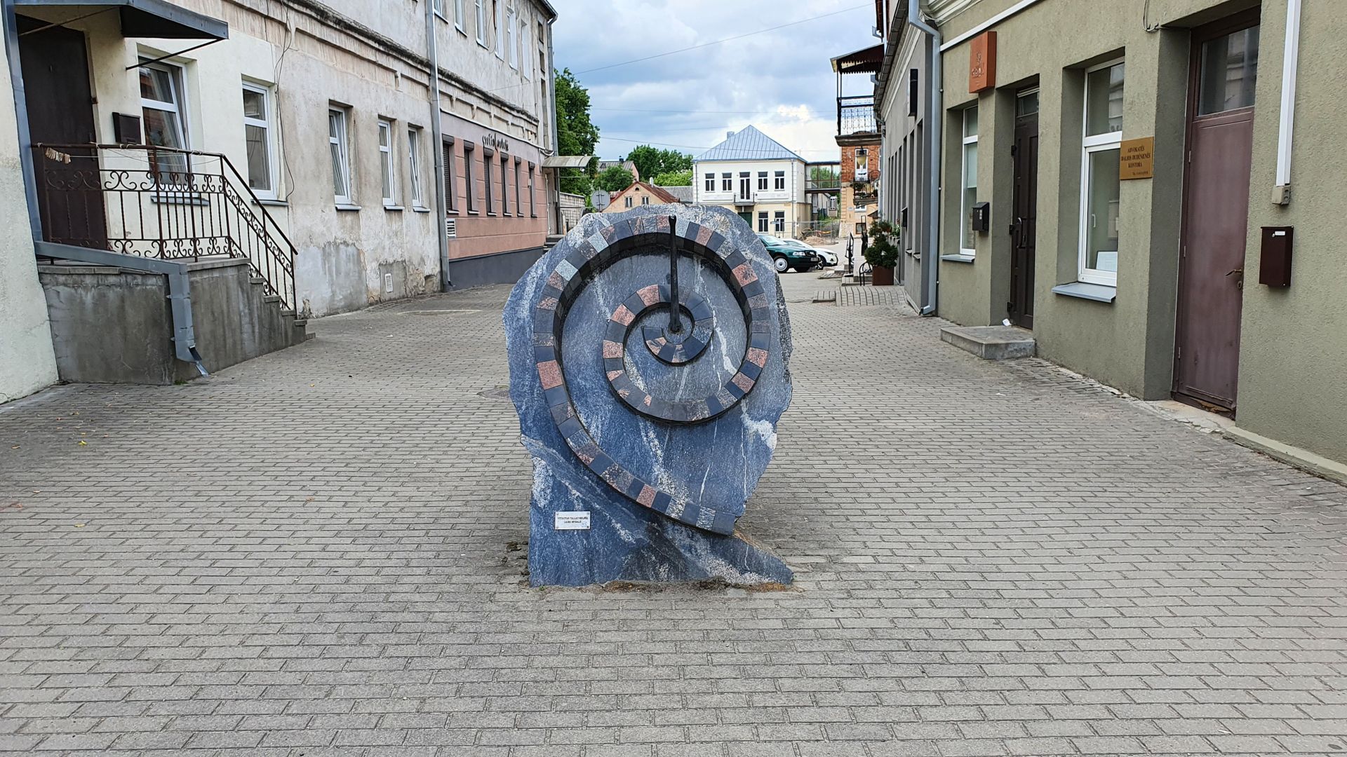 Sculpture the Spiral of Time