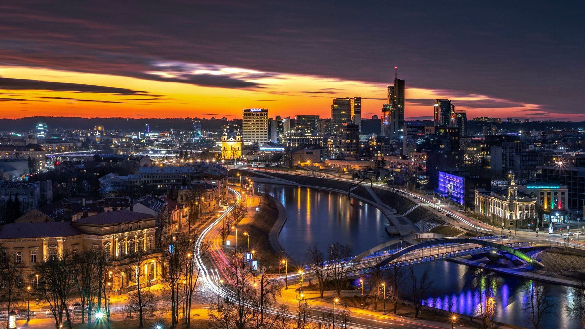 Gediminas Hill Observation Deck