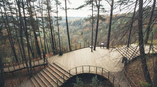 Pūčkorių atodangos apžvalgos aikštelė