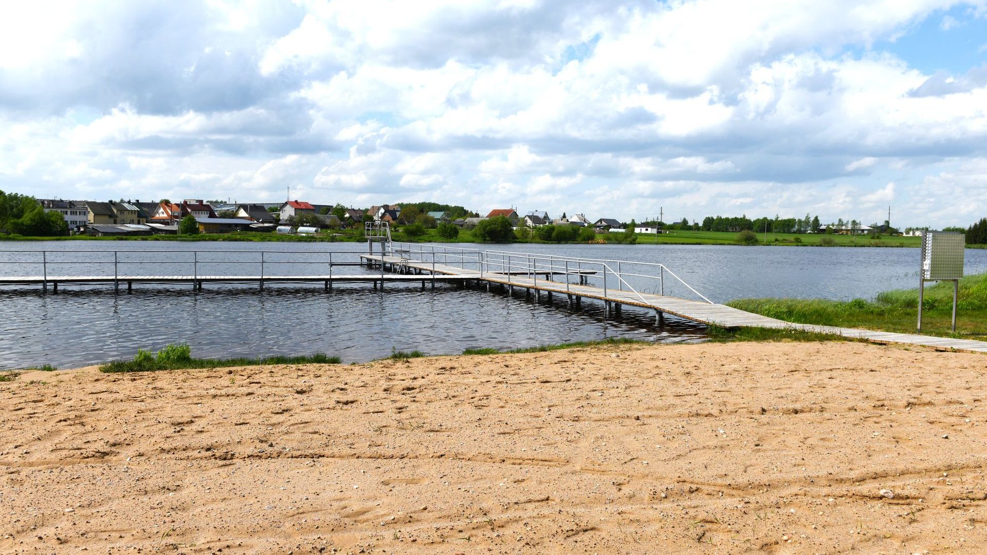 Šalčininkai Lake Beach