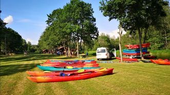 Kayaks in Anykščiai